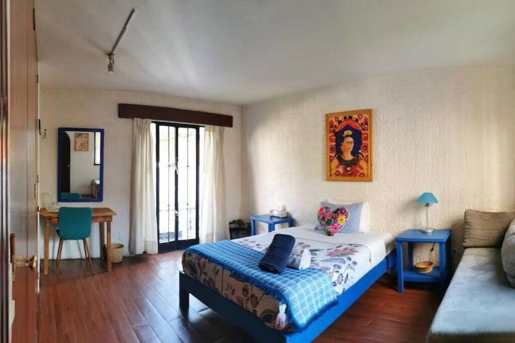 Villa Casa Ayvar. Espectacular Villa Colonial En El Corazon De Coyoacan. Mexikóváros Kültér fotó