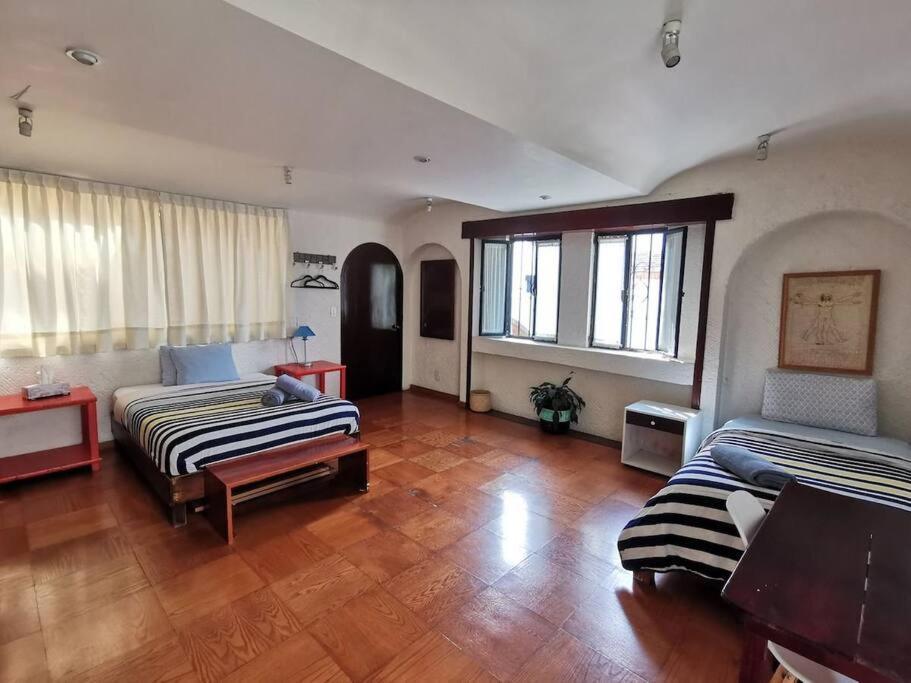 Villa Casa Ayvar. Espectacular Villa Colonial En El Corazon De Coyoacan. Mexikóváros Kültér fotó